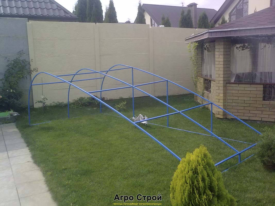 Навес над бассейном 5x10 м