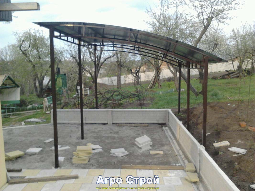 Навес 3x4 метра