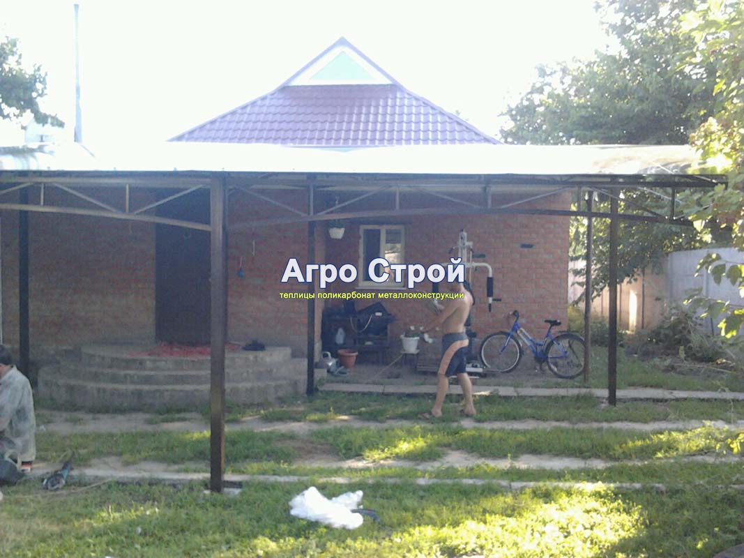 Навес 5х9.5 метров