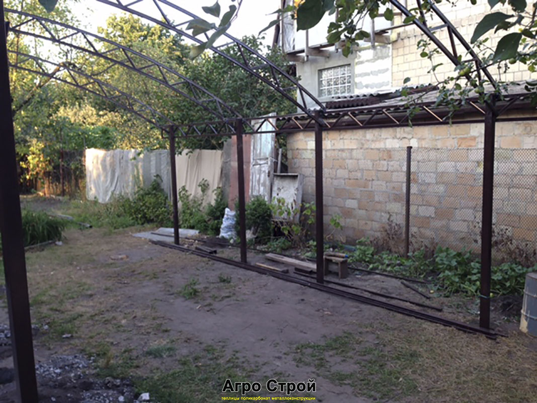 Навес для авто 4x6м Навес для авто 4x6м