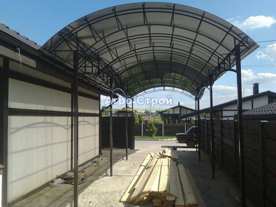 Навес 4x12 метров