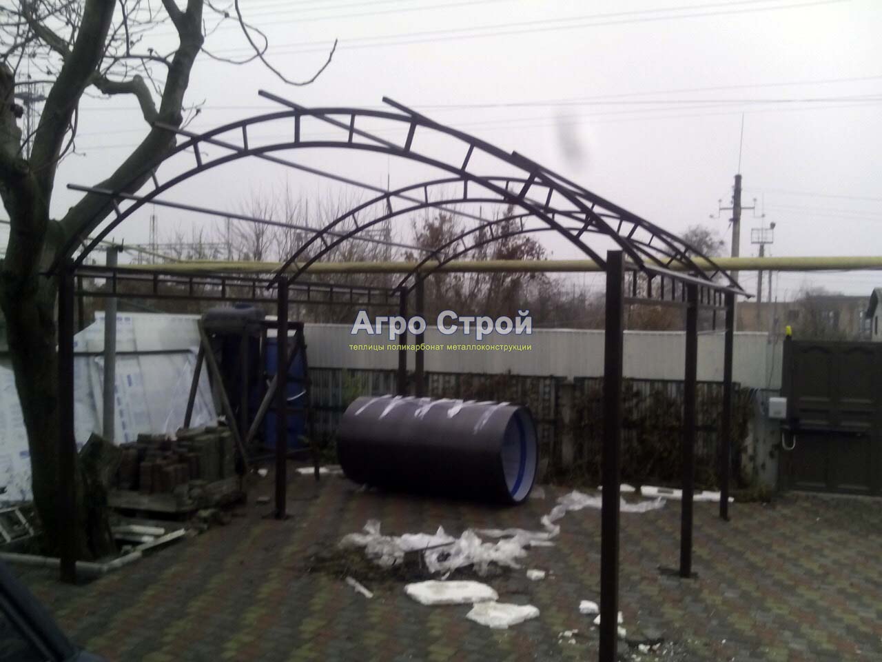 Навес 4x6 метров