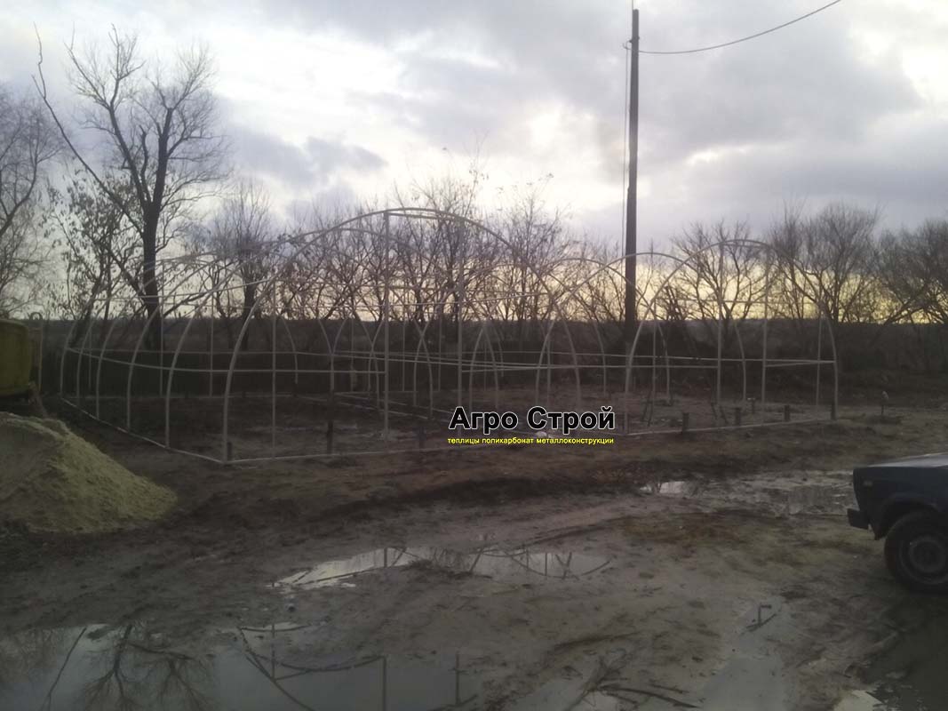 Тепличный комплекс из 2 теплиц