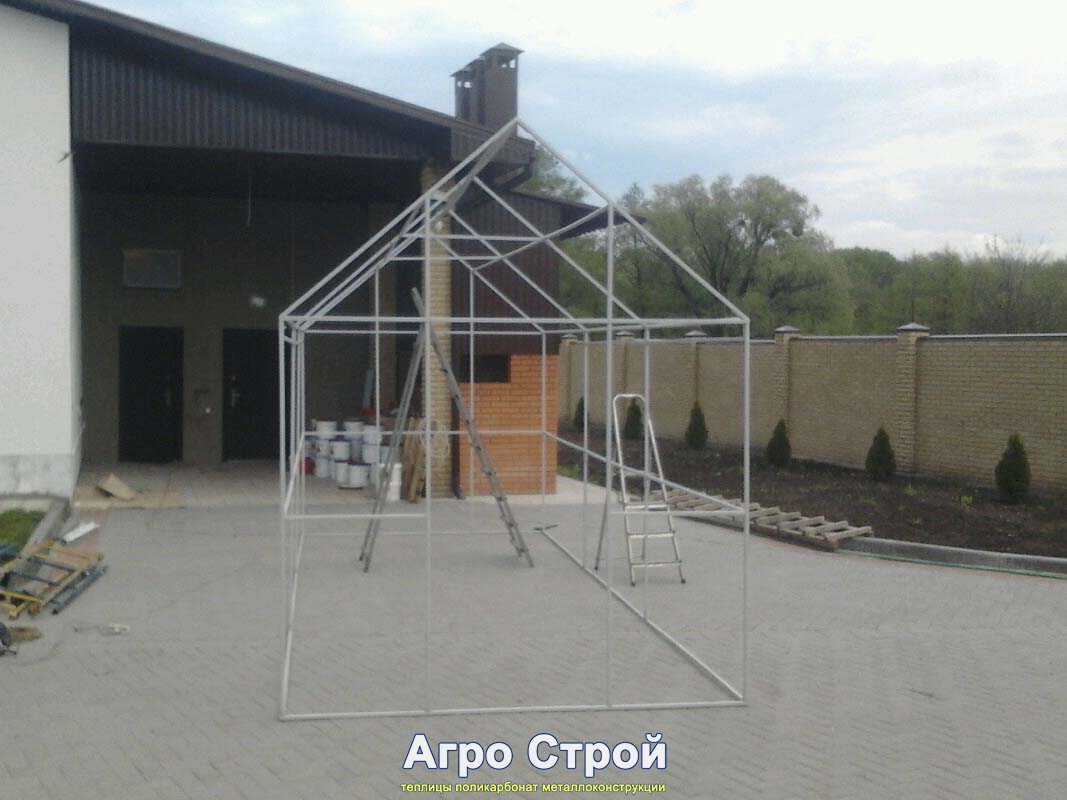 Теплица на заказ 2,4x6 м