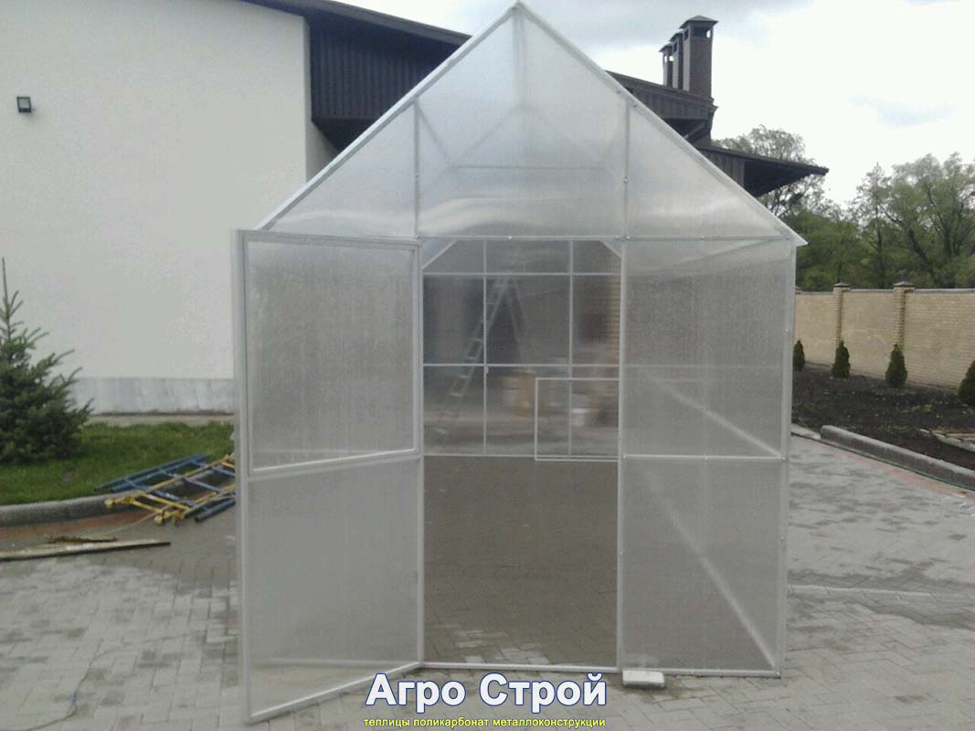 Теплица на заказ 2,4x6 м