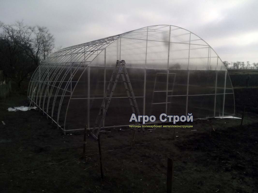 Большая теплица 7,85х10 м