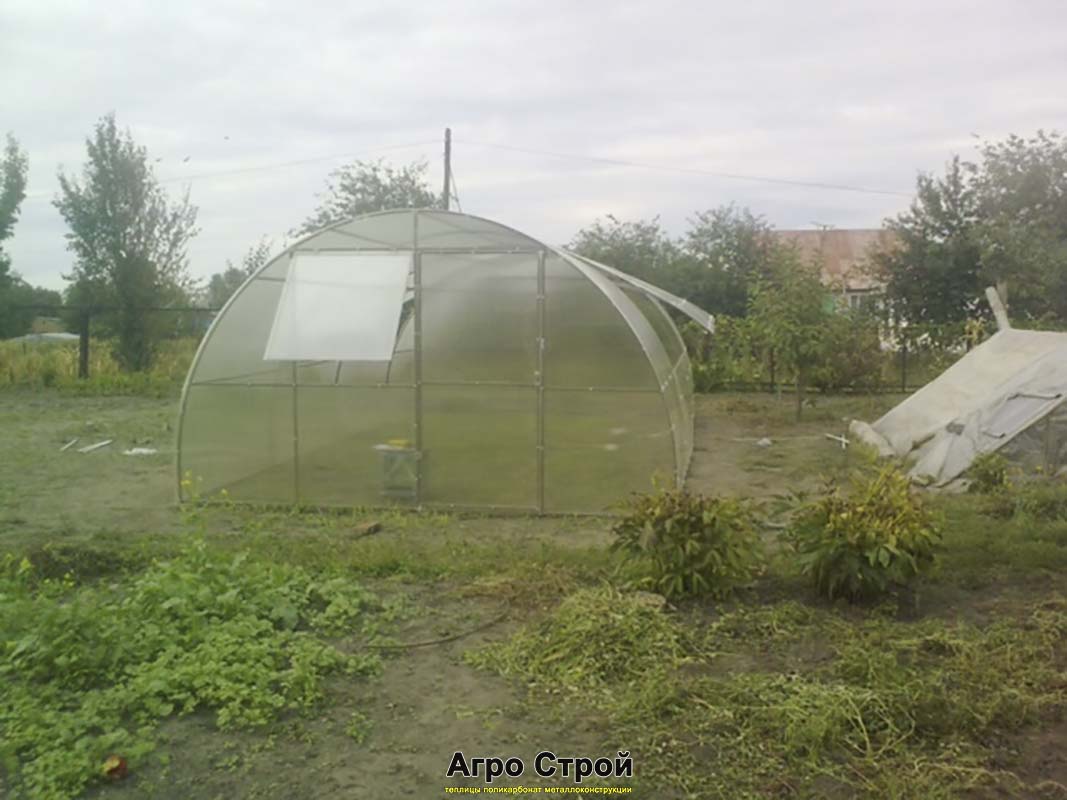 Зимняя теплица 4х8 м