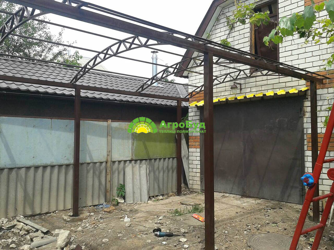 Навес 6х3.5 метров