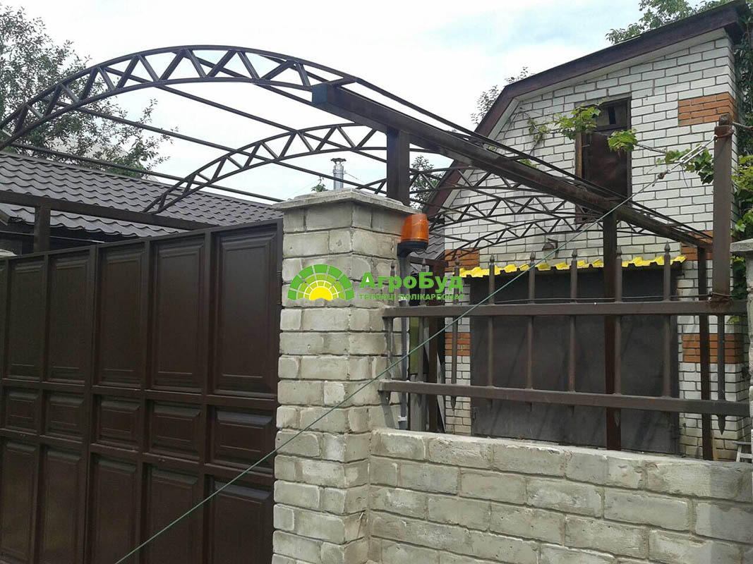 Навес 6х3.5 метров