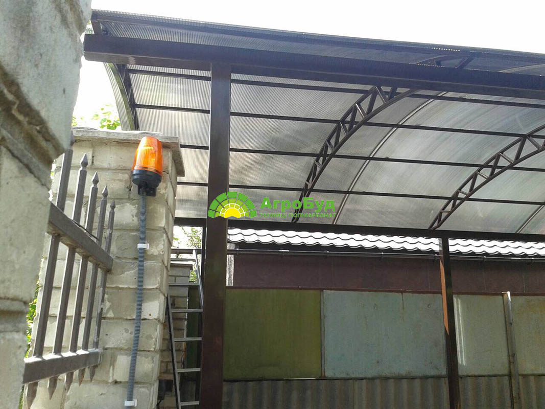 Навес 6х3.5 метров