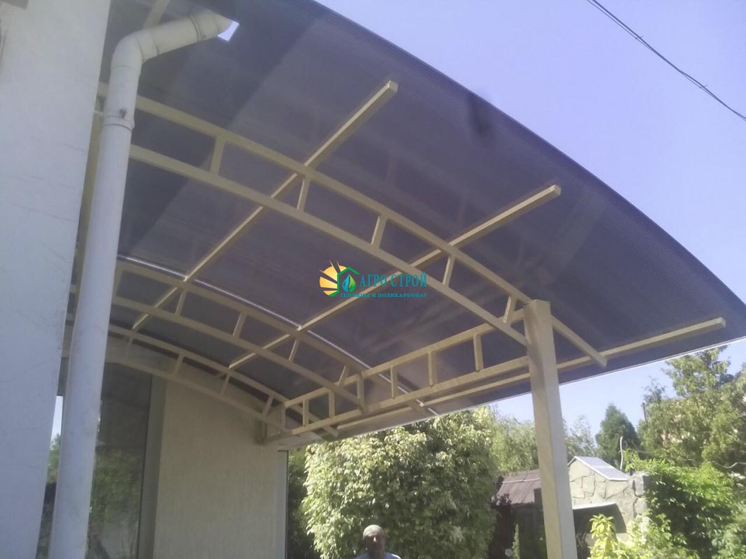 Навес-патио 2.8х4.2 метров